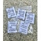 Silica gel sachets